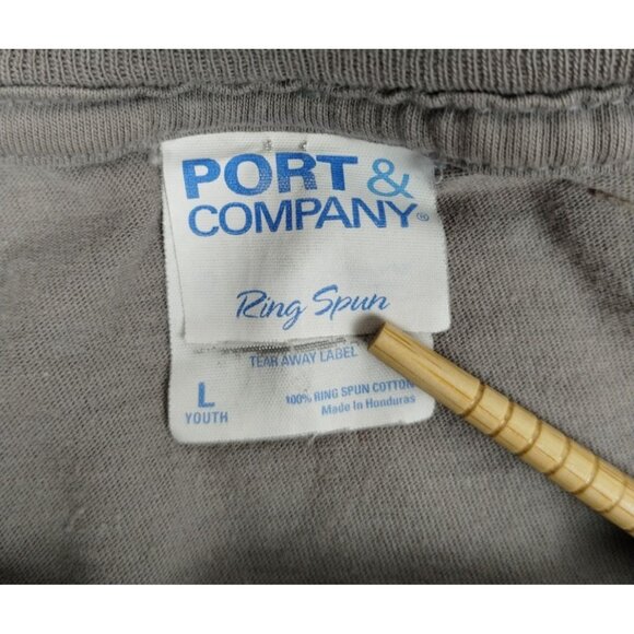 Port & Company Youth Girls Large Elephant Graphic T-Shirt - Picture 5 of 6